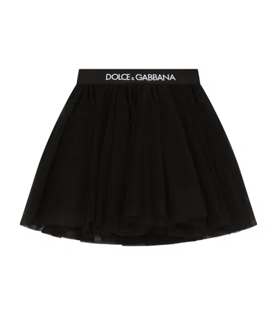 DOLCE & GABBANA MESH SKIRT