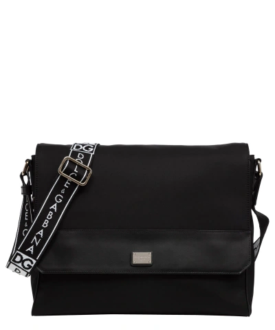 Dolce & Gabbana Messenger Bag In Black