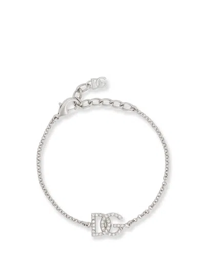Dolce & Gabbana Metal Bracelet In Metallic
