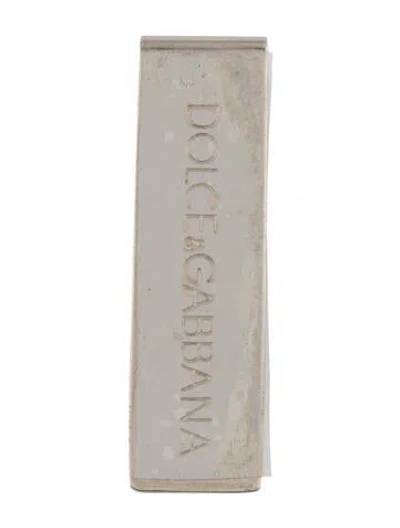 Pre-owned Dolce & Gabbana Metal Money Clip In Silver