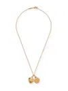 Dolce & Gabbana Dg Logo And Heart Pendant Necklace
