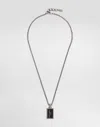 Dolce & Gabbana Metal Necklace With Logo In Red