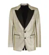 Dolce & Gabbana Single-breasted Lamé Jacquard Tuxedo Jacket