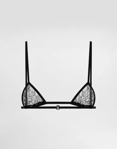 DOLCE & GABBANA MICRO LACE BRA
