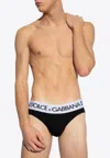 Dolce & Gabbana Brando Two-way Stretch Jersey Briefs In Black