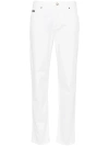 DOLCE & GABBANA MID-RISE TAPERED JEANS