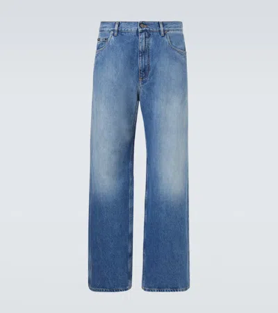 Dolce & Gabbana Mid-rise Wide-leg Jeans In Blue