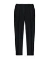 Dolce & Gabbana Cotton-gabardine Tailored Trousers - Men's - Cotton/spandex/elastane In Black