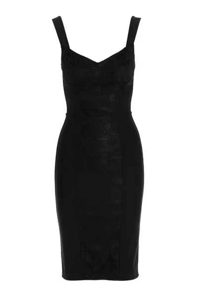 DOLCE & GABBANA DOLCE & GABBANA MIDI CORSETRY DRESS