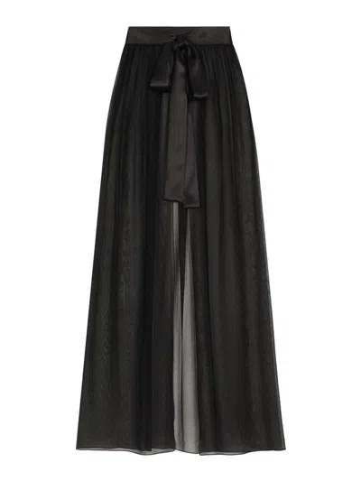 DOLCE & GABBANA VESTIDO MIDI - NEGRO