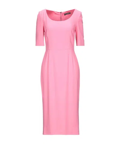 Dolce & Gabbana Midi Dress In Pink