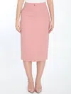Dolce & Gabbana Pencil Skirt In Bubblegum Pink With Dart Detailing In Pink
