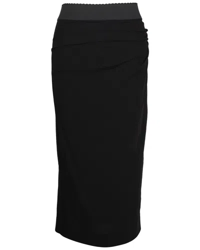 Pre-owned Dolce & Gabbana Midi Skirt, Size Eu, 38 (authentic Pre-loved)