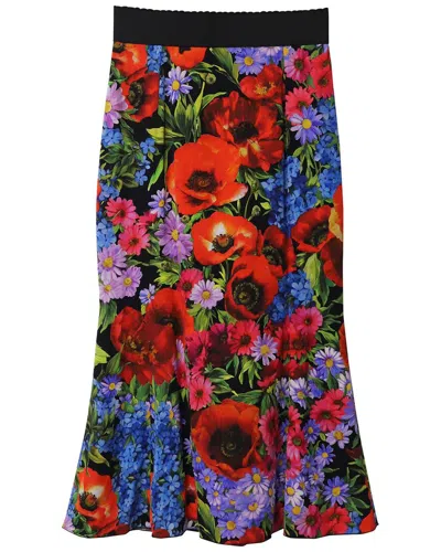 Pre-owned Dolce & Gabbana Midi Skirt, Size Int Xs (authentic Pre-loved)