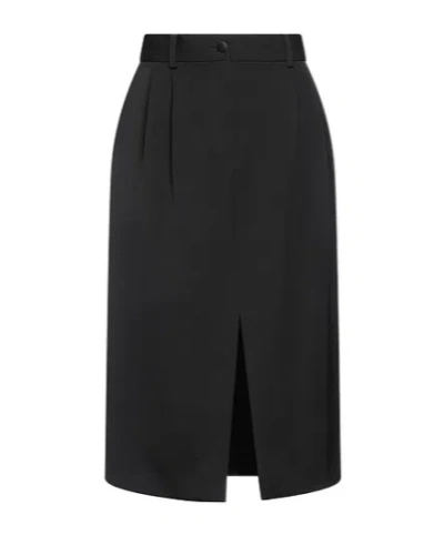 Dolce & Gabbana Midi Skirts In Black