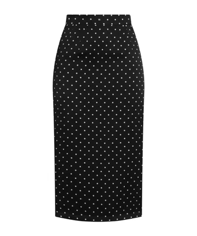Dolce & Gabbana Midi Skirts In Black
