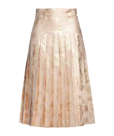 Dolce & Gabbana Midi Skirts In Neutral