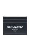 Dolce & Gabbana Printed Leather Card Holder