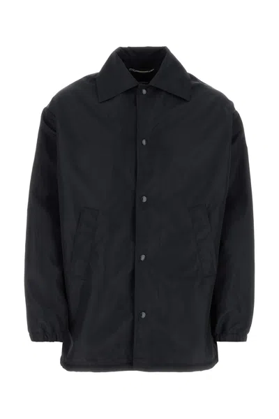 DOLCE & GABBANA MIDNIGHT BLUE NYLON JACKET