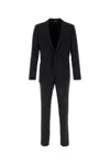 Dolce & Gabbana Black Wool Blend Suit In Black