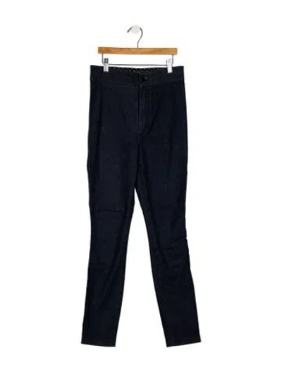 Pre-owned Dolce & Gabbana Mid-rise Skinny Leg Jeans In Blue