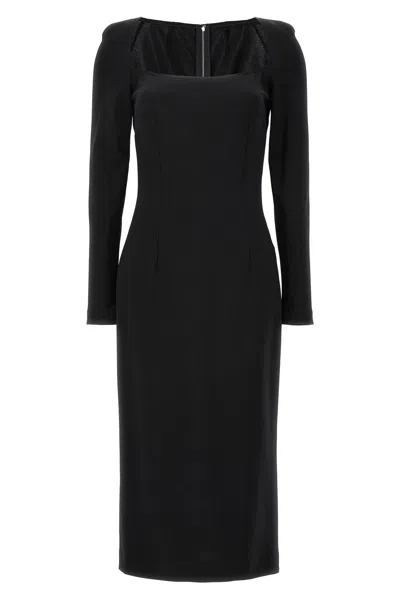 DOLCE & GABBANA DOLCE & GABBANA MILAN STITCH DRESS