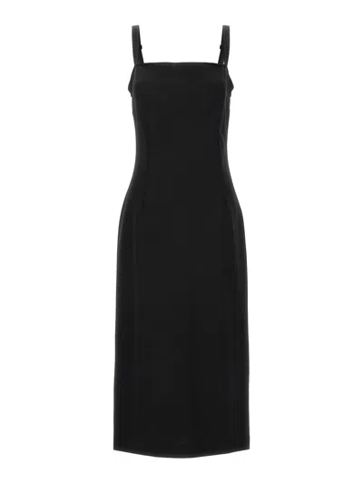 Dolce & Gabbana Milan Stitch Dress Dresses Black