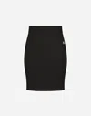 Dolce & Gabbana Women's Viscose Mini Skirt In Black