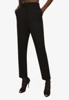 Dolce & Gabbana Milano-stitch Cigarette Pants In Black