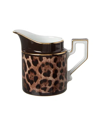 Dolce & Gabbana Milk Jug In Animal Print