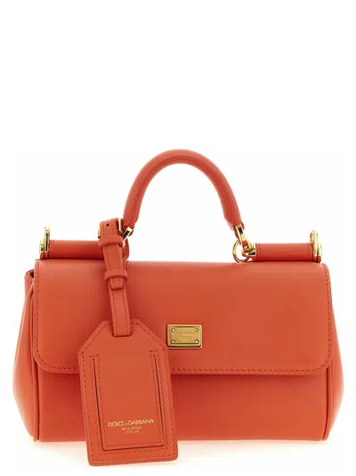 Dolce & Gabbana Mini Bag In Coral