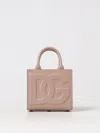 Dolce & Gabbana Dg Daily Mini Leather Shopper Tote In 粉色