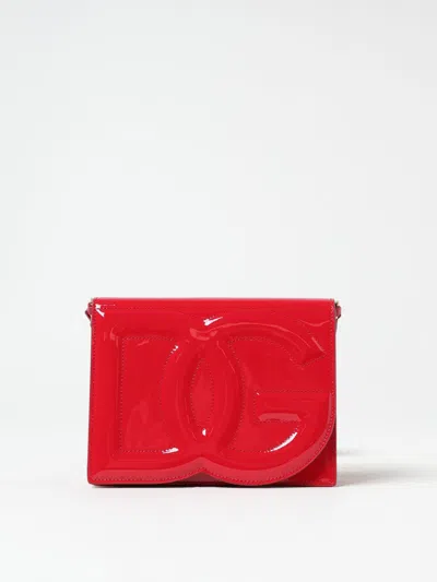 Dolce & Gabbana Dg Logo Crossbody Bag In 红色