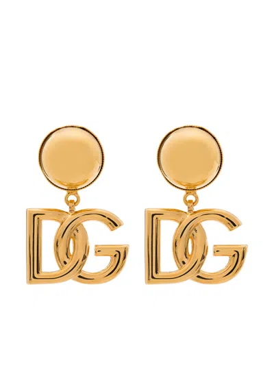 Dolce & Gabbana Mini Clip Closure Accessory With Elegant Design In Oro