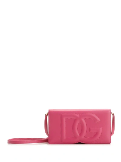 Dolce & Gabbana Mini Cross-body Bag In Rosa