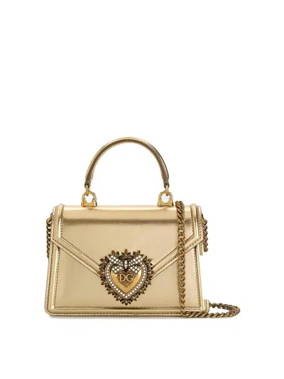 DOLCE & GABBANA BOLSO CLUTCH - DORADO