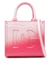 Dolce & Gabbana Mini Dg Daily Shopper Tote Bag In Pink