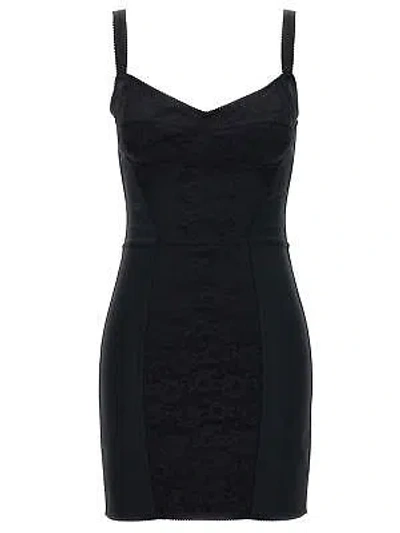 Pre-owned Dolce & Gabbana Mini Dress In Black