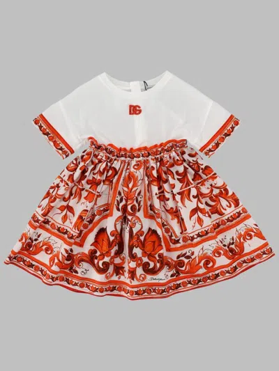 Dolce & Gabbana Mini Girls' Chic Suit With Cut Sleeves In Multi