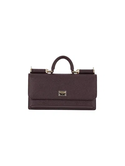 Dolce & Gabbana Mini Handbag In Red
