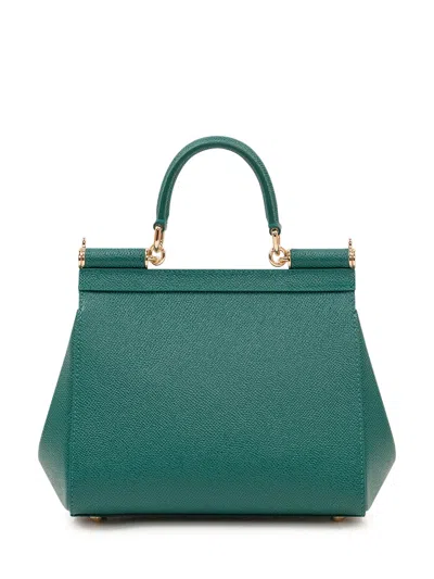 Dolce & Gabbana Mini Handbag In Verde Smeraldo