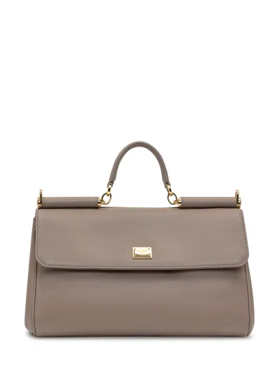 Dolce & Gabbana Mini Handheld Bag For Fw25 In Brown