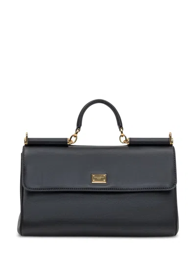 Dolce & Gabbana Mini Handheld Bag In Nero