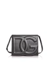 Dolce & Gabbana Logo-embossed Leather Tote Bag In Black