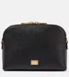 Dolce & Gabbana Leather Mini Bag In Nero