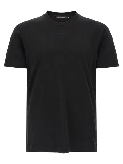 Dolce & Gabbana Mini Logo T-shirt In Gray