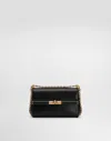 Dolce & Gabbana Marlene Mini Leather Shoulder Bag In Black