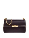 Dolce & Gabbana Mini Marlene City Chain-strap Clasp-fastening Bag In Black