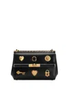 Dolce & Gabbana Mini Marlene City Shoulder Bag In Black