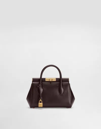 Dolce & Gabbana Mini Marlene Day Bag In Purple